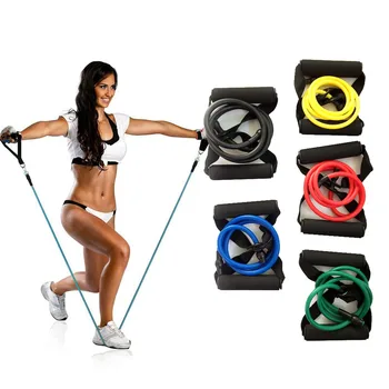 Yoga trage coarda fitness cauciuc musculare echipamente de fitness de expansiune recipient sport tub de formare sănătos banda elastica 120cm