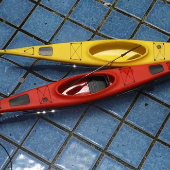 Simulare Caiac Barca cu Zbaturi cu Stâlp de Metal pentru Traxxas 1/10 Trx4 Rc Crawler Barca Rc Accesorii Rc Piese