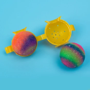 Manual DIY Amestecat Minge Bouncy Copil Elastic de Cauciuc Minge de Pinball Bouncy Jucării Educație Experiment științific Componentă Jucărie
