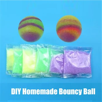 Manual DIY Amestecat Minge Bouncy Copil Elastic de Cauciuc Minge de Pinball Bouncy Jucării Educație Experiment științific Componentă Jucărie