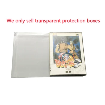 10 PC-uri Transparente de Colectare Cutie de Depozitare Pentru S-N-K Start Joc Consola Pentru NEO-GEO aes Caz de Plastic PET Protector display cutie