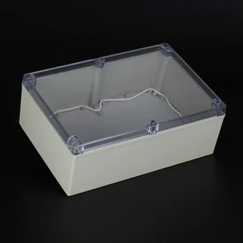 240*160*90 mm IP65 Capac Transparent din Plastic ABS, Cutie Cu contrapanou,rezistent la apa, Cabina Caja Plastco