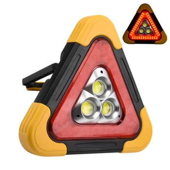 Triunghi de Avertizare Semn Triunghi Car LED lumina de Lucru Siguranța Rutieră Defalcarea de Urgență lampă de Alarmă Portabil lumină pe mână