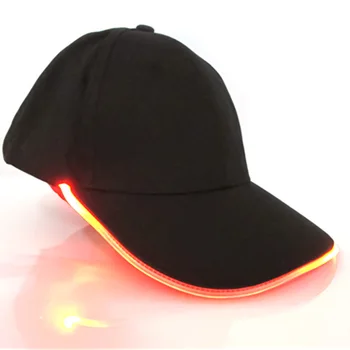 Noua Moda Strălucire în Întuneric Lumina LED Pălărie de Baseball Capace Luminoase de Vacanță Palarie Unisex